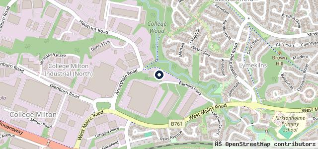 Map showing the location of Milton Mot