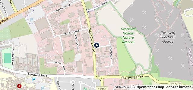 Map showing the location of Scotts Commercials