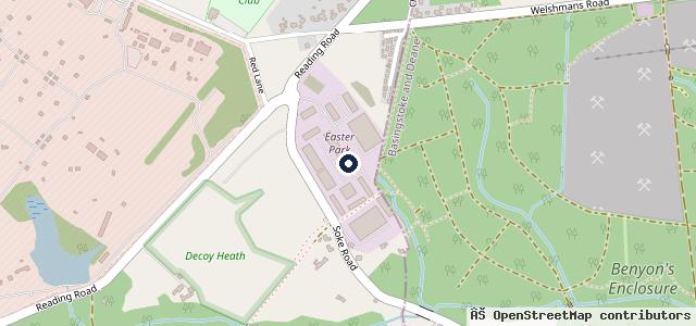 Map showing the location of Motorcycle Trading | Reading