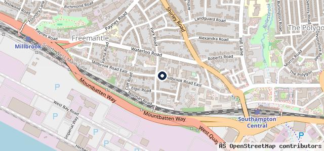 Map showing the location of Mot's Only