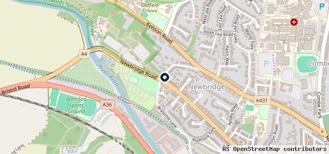 Map showing the location of Newbridge Auto Centre