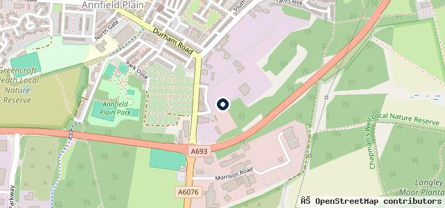 Map showing the location of North East Motorhome Repair Centre