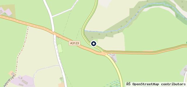 Map showing the location of On a Hill Garage