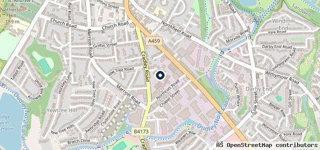 Map showing the location of S Taylor Autos