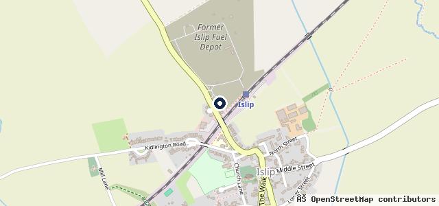 Map showing the location of Islip Motors