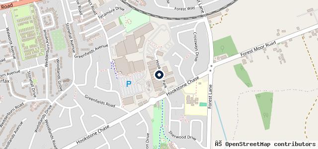 Map showing the location of Jollyes - The Pet People Harrogate