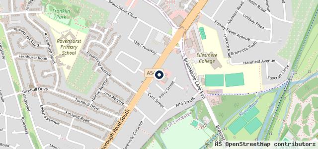 Map showing the location of Jordan Motors Ltd