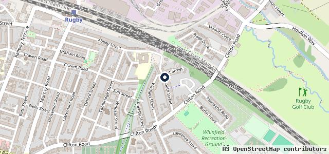 Map showing the location of Jordans Car Repair Services