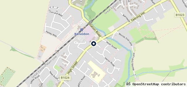 Map showing the location of Tests & Tyres