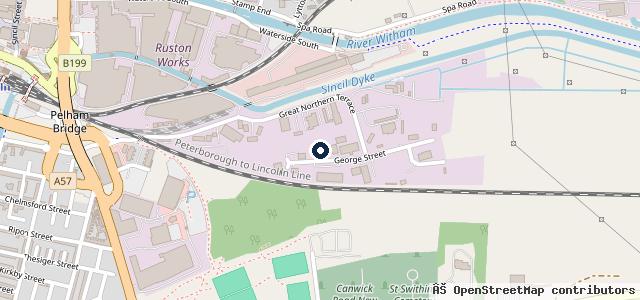 Map showing the location of JVS - Japanese Vehicle Specialists