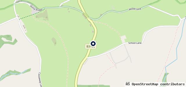 Map showing the location of Kittwhistle Garage