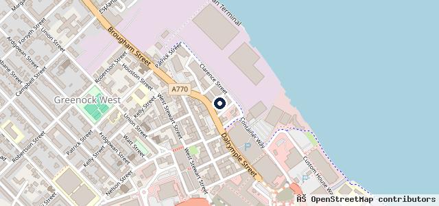 Map showing the location of L & A Motor Engineers