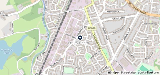 Map showing the location of RSL Motor Services