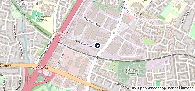 Map showing the location of Bosch Car Service - M&B Service Centre