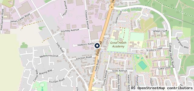 Map showing the location of Mildenhall Tyre & Auto Centre Ltd