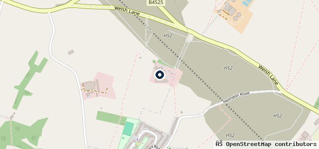 Map showing the location of The VW Camper Company Ltd