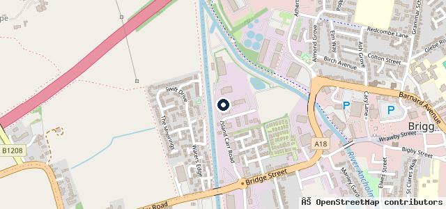 Map showing the location of MJB Sports Cars Ltd