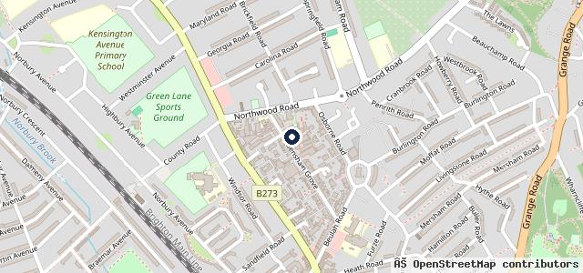 Map showing the location of MOT Village