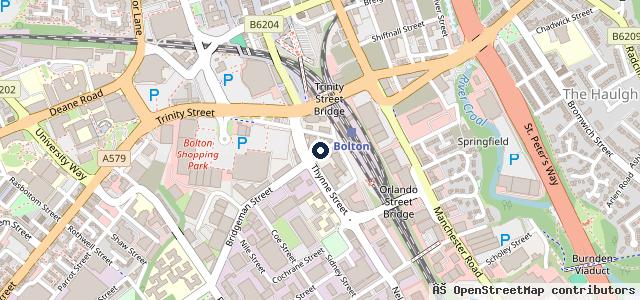 Map showing the location of Nigel Langs Garage