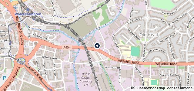 Map showing the location of Mike’s Motors Garage Ltd