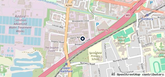 Map showing the location of Paice Motors
