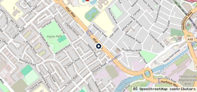 Map showing the location of Just MOT