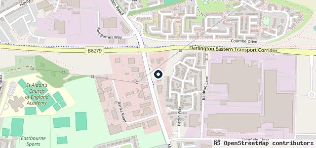 Map showing the location of SG Petch