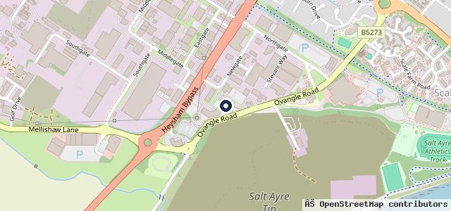 Map showing the location of Pye Motors Ford Transit Centre