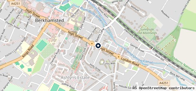 Map showing the location of RP Motorcycles