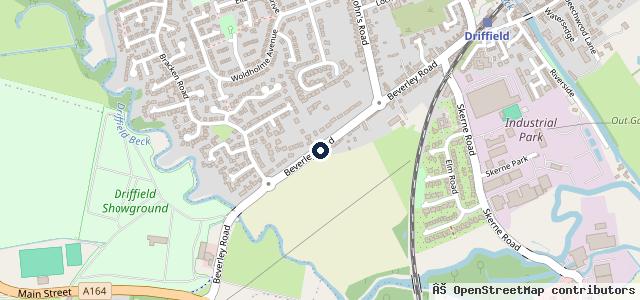 Map showing the location of Armstrong Massey