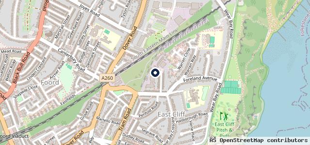 Map showing the location of Marchwoods (Motor Engineers) LTD