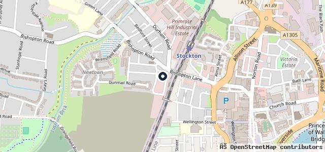 Map showing the location of R S & C Armstrong