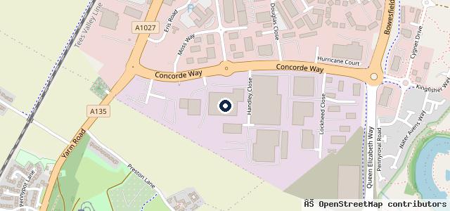 Map showing the location of Woodcroft Motors