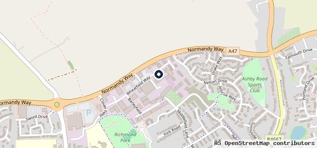 Map showing the location of Eden Tyres & Servicing