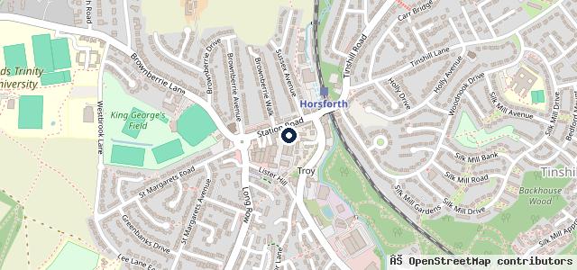 Map showing the location of Simon Green Motor Engineers