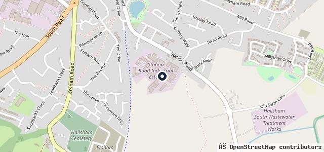 Map showing the location of Station Road Garage Services Ltd