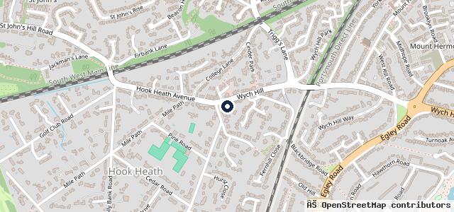 Map showing the location of SMC SEAT Woking