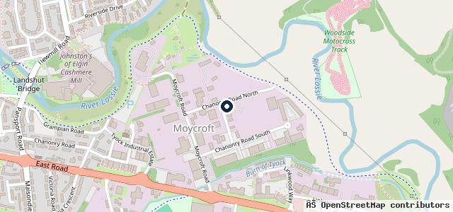 Map showing the location of Wishart J G