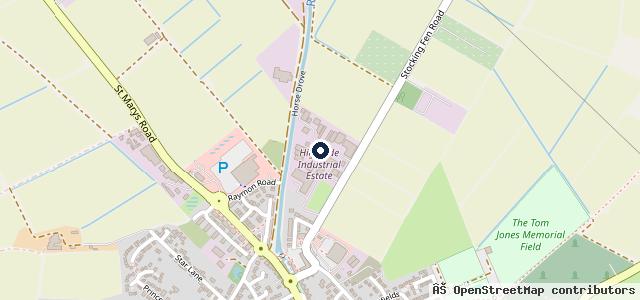 Map showing the location of Stevelin Motorcycles