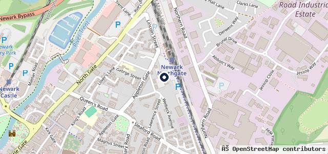Map showing the location of Tanvic Tyre and Service Centre