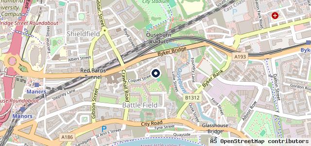 Map showing the location of Redline Automotive Garage- EuroRepar Car Service
