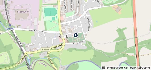 Map showing the location of Terry's Auto Repairs