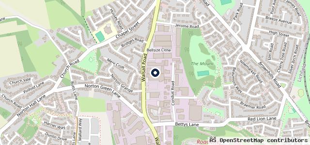 Map showing the location of Trust Automotive Ltd