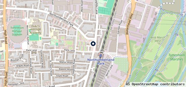 Map showing the location of Daytona - Tyresure & Brake Co (London) Ltd
