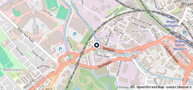 Map showing the location of Seven Stars Motors