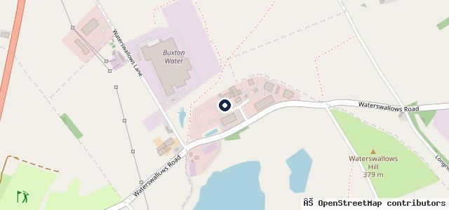 Map showing the location of Veolia High Peak