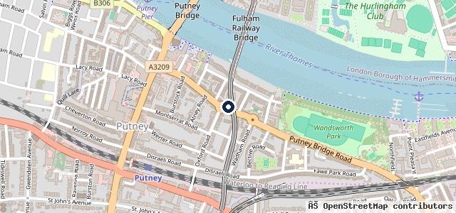 Map showing the location of WADHAM TYRES MOTS AND GARAGES SERVICES