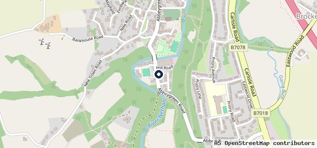 Map showing the location of Annbank Services Turfholm Garage Ltd