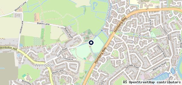 Map showing the location of Wembdon Motors