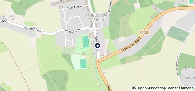 Map showing the location of Hughenden Autos